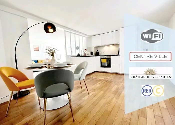 Apartamento L'orangerie Royale - A Cote Du Chateau De Et Proche Gares Paris *